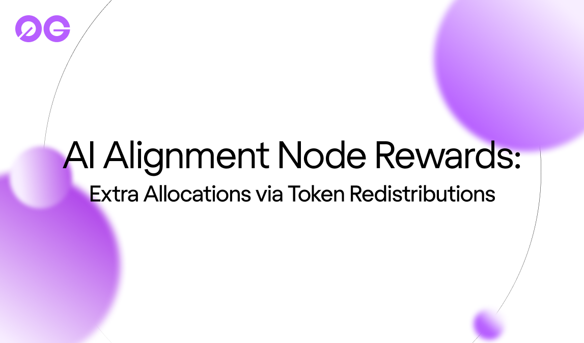 AI Alignment Node Rewards: Extra Allocations via Token Redistributions